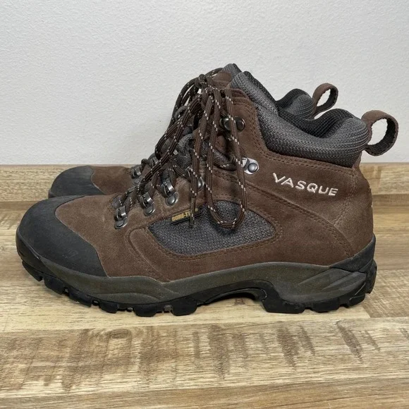 Vasque GTX Gore-Tex Ranger Waterproof Hiking Boots Brown Mens 9.5 Outdoor Medium